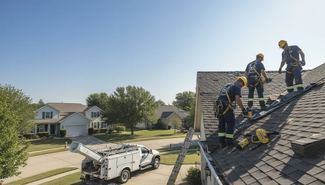 Emergency Pitched Roof Repairs in Mount Bethel, PA